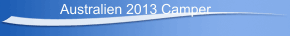 Australien 2013 Camper