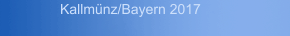 Kallm&uuml;nz/Bayern 2017
