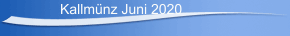 Kallm&uuml;nz Juni 2020