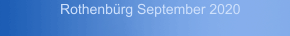 Rothenb&uuml;rg September 2020