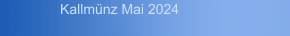 Kallm&uuml;nz Mai 2024